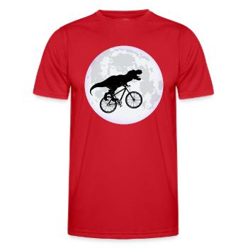 Lune - T-shirt sport Homme - rouge - Devant - AI Model Male 178 dark (178cm)