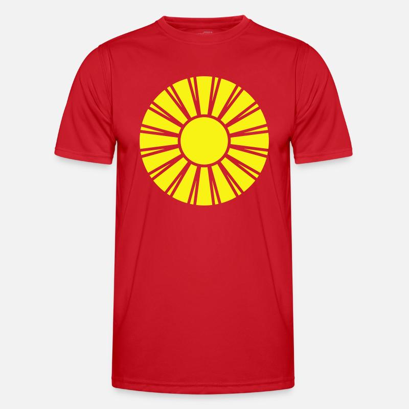 Bright Sun Rays Summer Glow Light Warmth Men's Functional T-Shirt