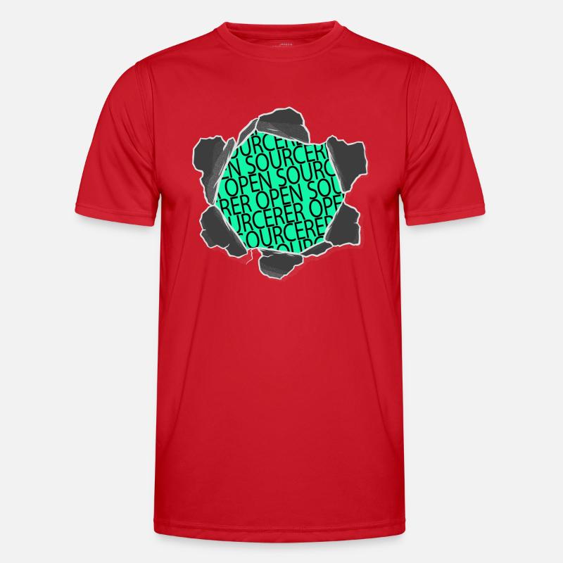 birthday present idea c plus plus fun bday - Männer Funktions-T-Shirt - Rot