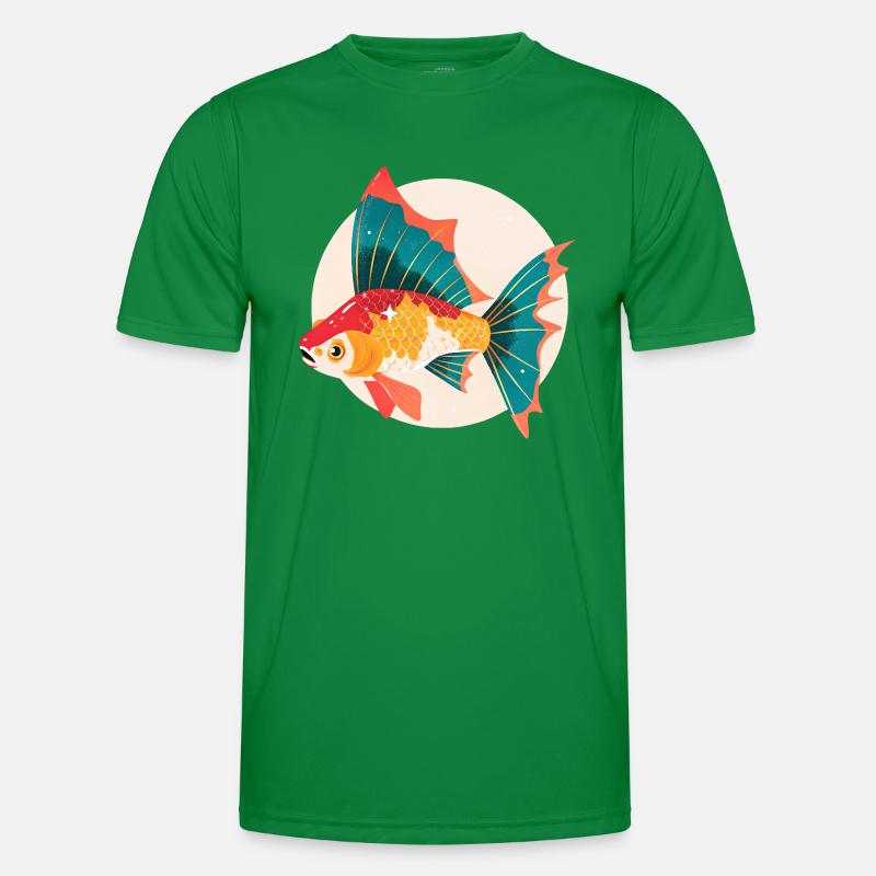 Poisson doré T-shirt sport Homme