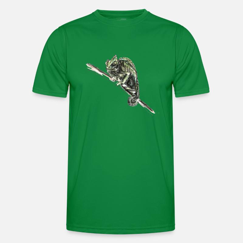 chamäleon Männer Funktions-T-Shirt