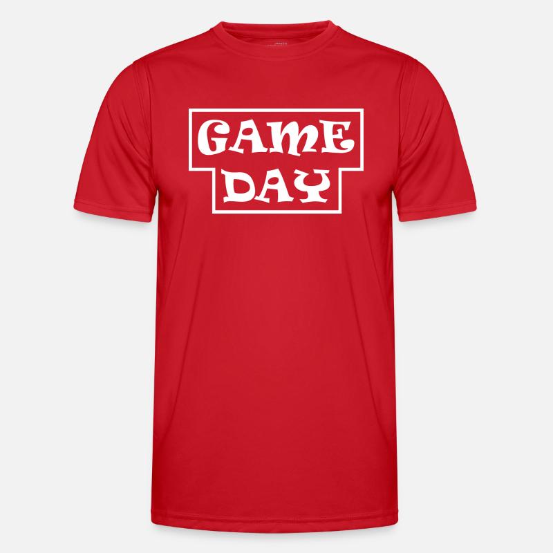 Boardgame Chess Backgammon Game Night - Men's Functional T-Shirt - red
