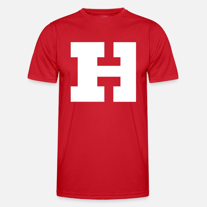 Harvard H varsity - Funktionsshirt til herrer - rød