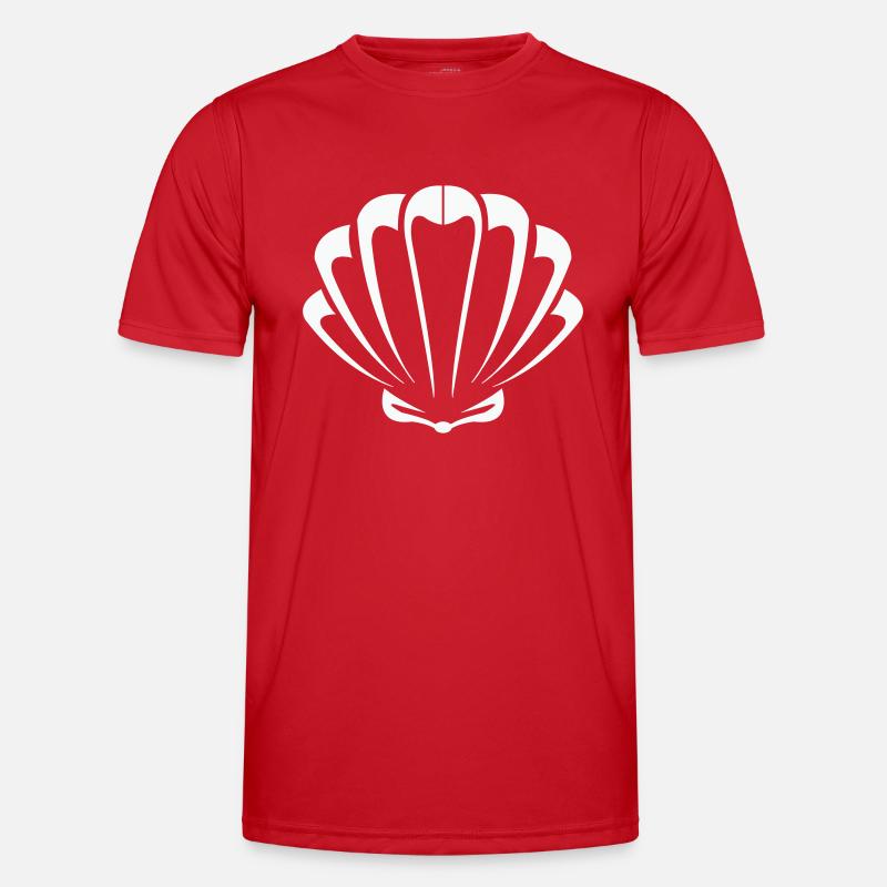shell - Men's Functional T-Shirt - red