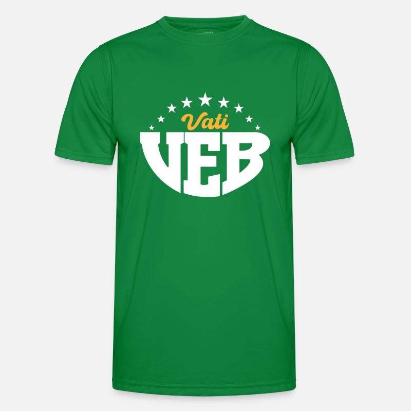 VEB Vati DDR Geschenk Männer Funktions-T-Shirt
