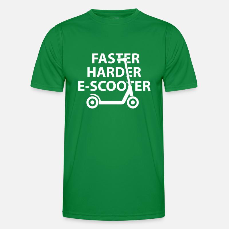 E-Scooter E-Roller Scooter T-shirt sport Homme
