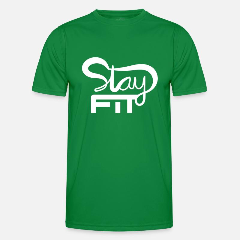 RESTEZ EN FORME ÉCRIT À LA MAIN T-shirt sport Homme