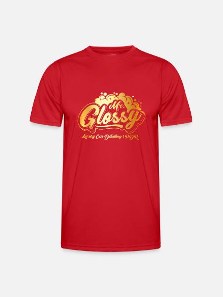M. Brillant - T-shirt sport Homme - rouge
