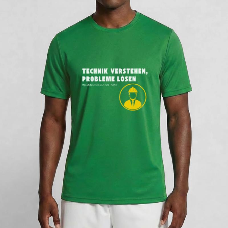 Understanding technology, solving problems Engineering . Men's Functional T-Shirt