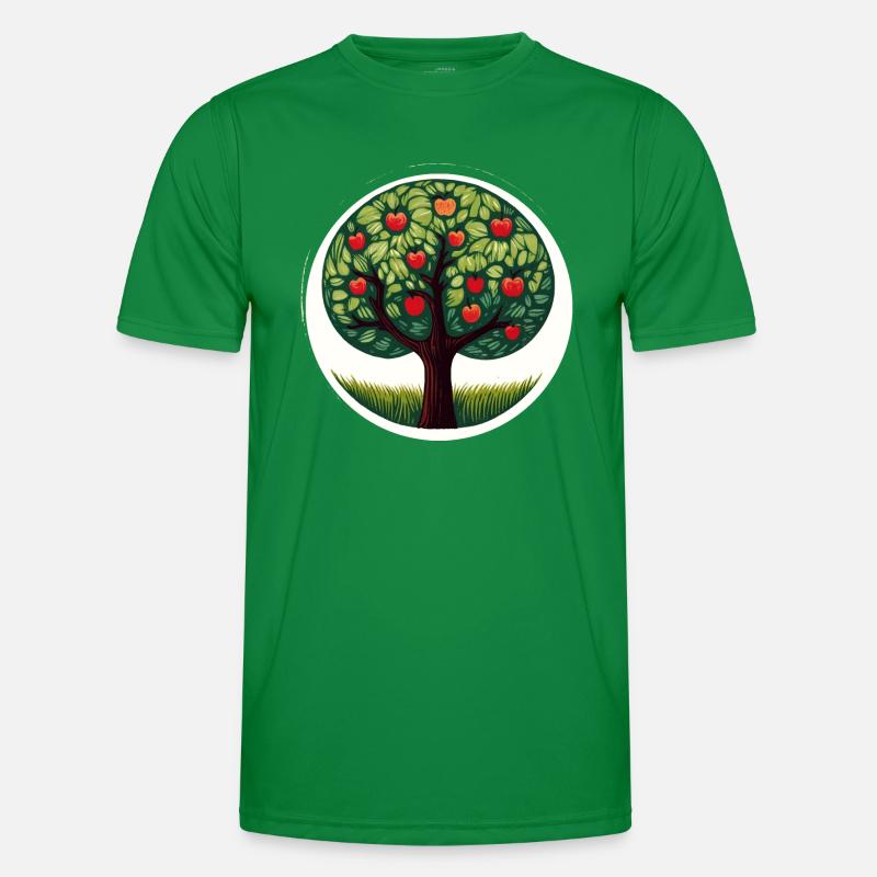 Apfelbaum Männer Funktions-T-Shirt