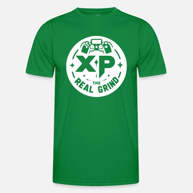 XP Der echte Grind Männer Funktions-T-Shirt