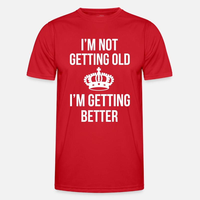 Getting Old Männer Funktions-T-Shirt