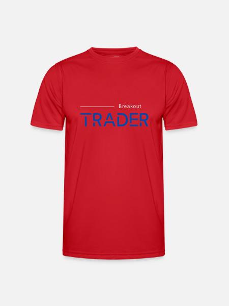 Trading Exchange Breakout Trader - Men's Functional T-Shirt - red