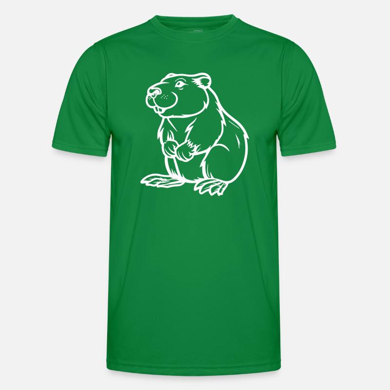 hamster comic tier Männer Funktions-T-Shirt