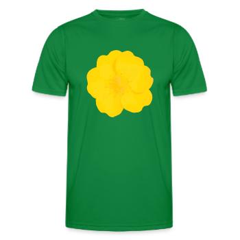 Buttercup Bold - Men's Functional T-Shirt - kelly green - Front - AI Model Male 178 dark (178cm)