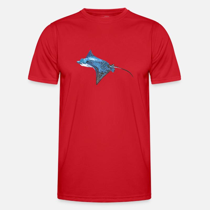 Rays, eagle rays, fish, sea creatures Men's Functional T-Shirt