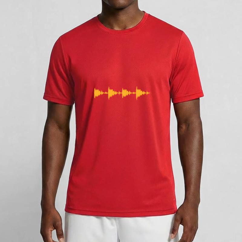 Waveform - Sample - Drumloop - Beat Men's Functional T-Shirt