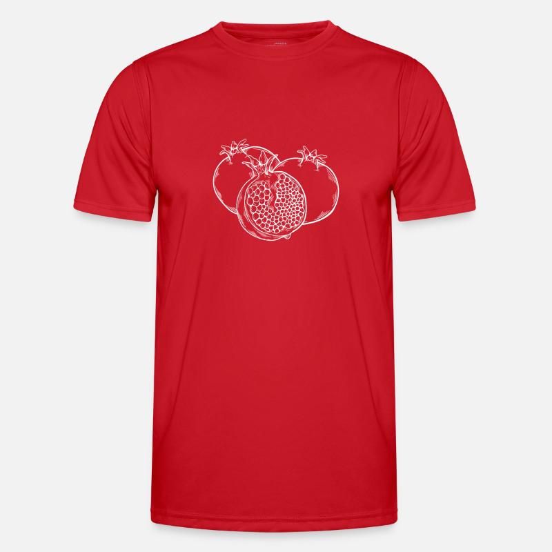 Pomegranate Fruit Fruit Fruit - Men's Functional T-Shirt - red
