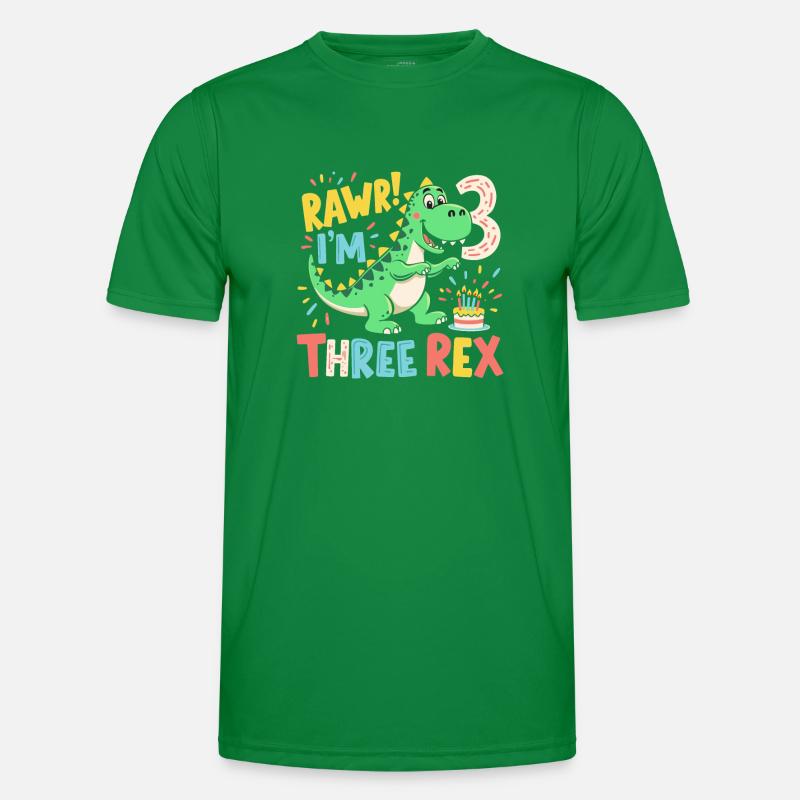 GEBURTSTAG 3 Männer Funktions-T-Shirt