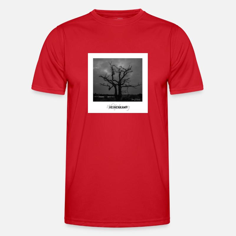 Wolfsburger Baum im Heinenkamp - Männer Funktions-T-Shirt - Rot