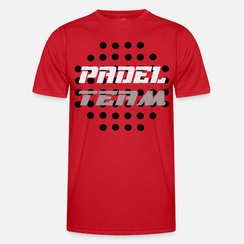 Padel Mannschaft Männer Funktions-T-Shirt