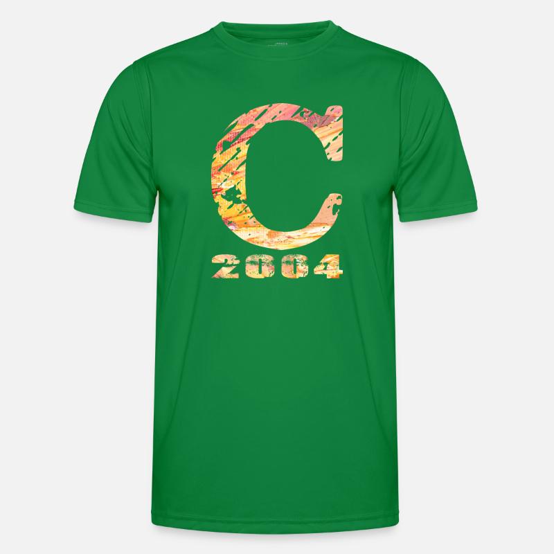 C 2004 Nom Année de naissance Cadeau T-shirt sport Homme