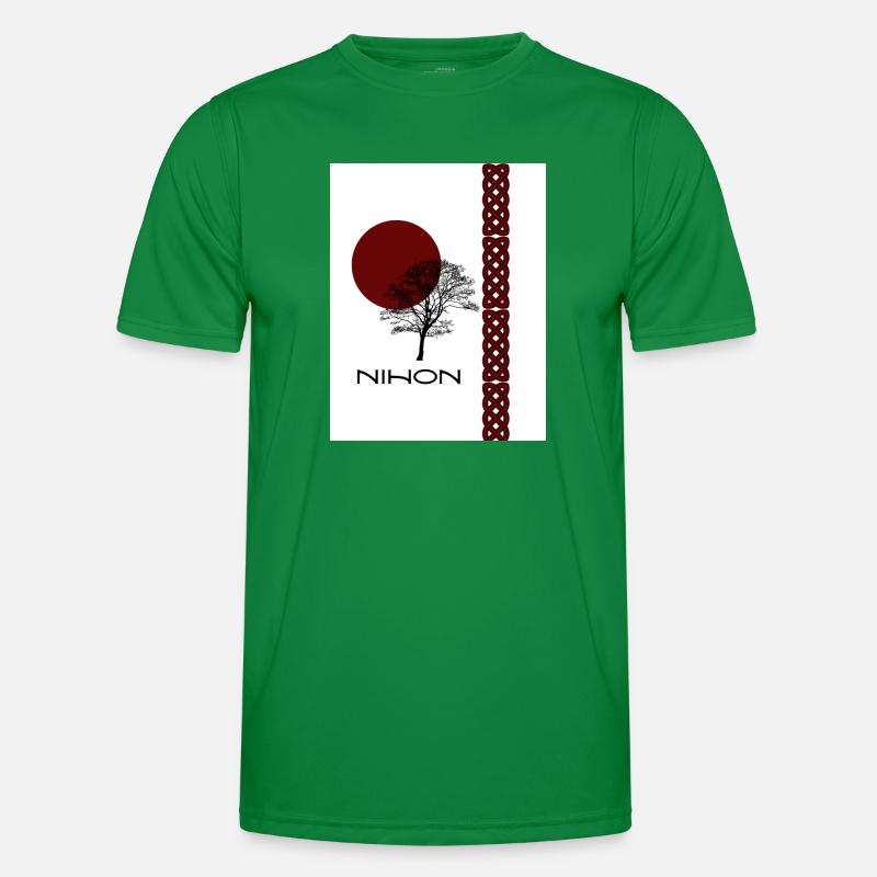 Nihonbaum Männer Funktions-T-Shirt