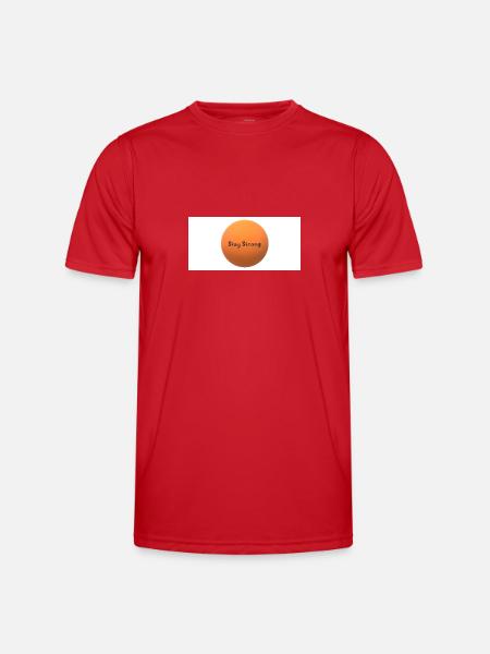 Stay Strong - T-shirt sport Homme - rouge
