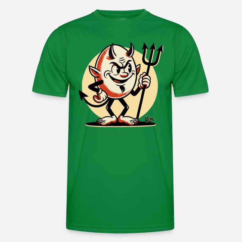 The Evil Egg Devil Men's Functional T-Shirt