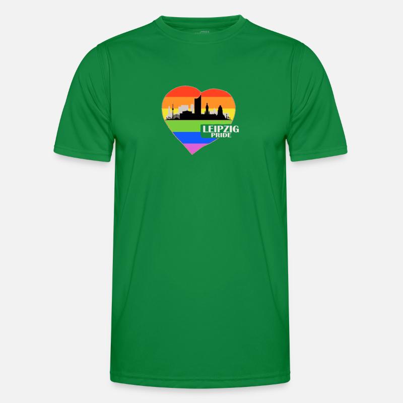 Leipzig Pride CSD Men's Functional T-Shirt