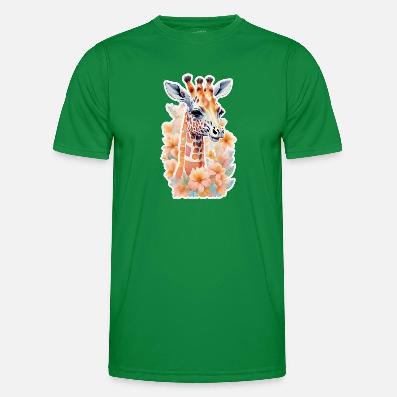 Giraffe Men's Functional T-Shirt