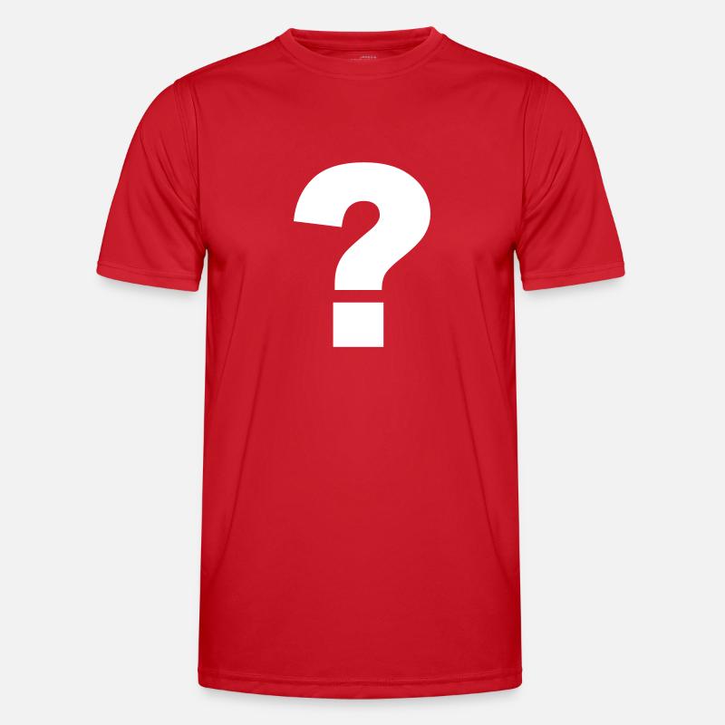 Question mark Men's Functional T-Shirt