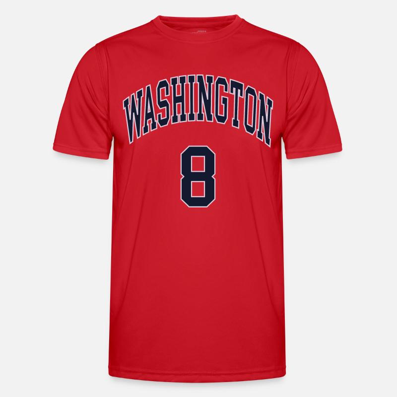 Washington 8 - Men's Functional T-Shirt - red