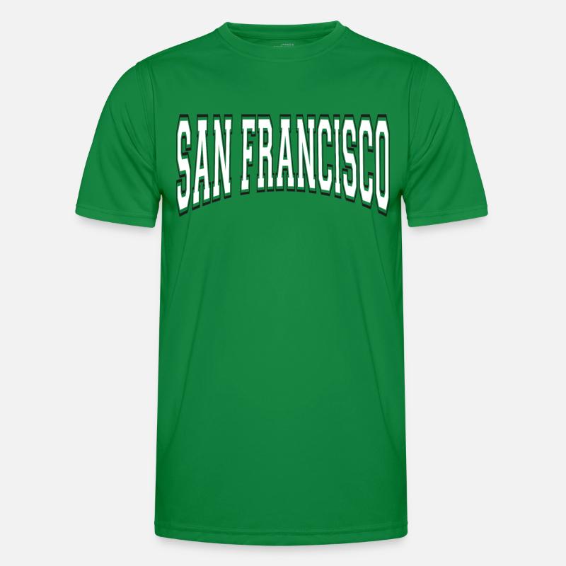 San Francisco Männer Funktions-T-Shirt