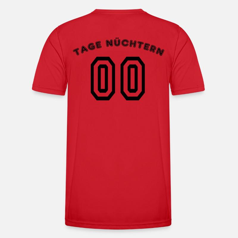 Tage nüchtern Männer Funktions-T-Shirt