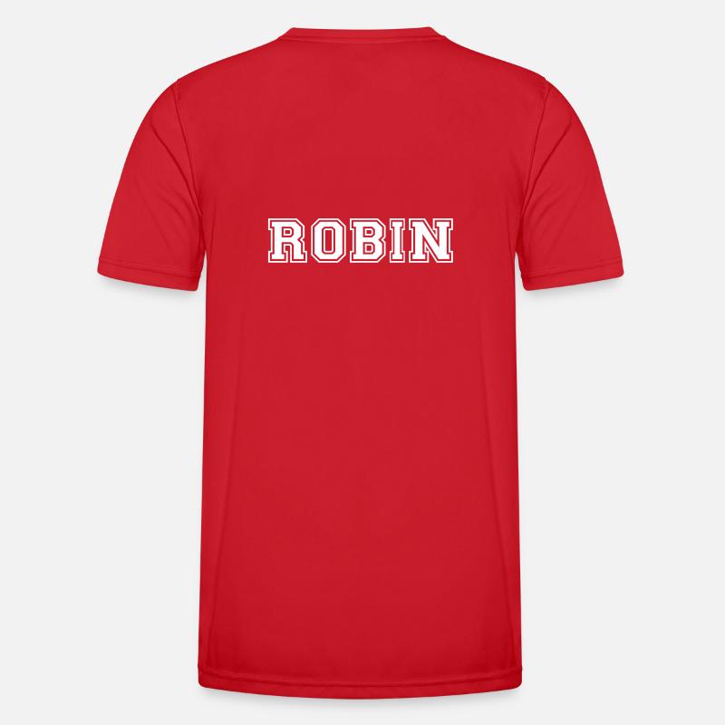 robin - Men's Functional T-Shirt - red