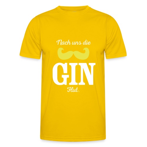 Nach uns die Gin-Flut - Männer Funktions-T-Shirt
