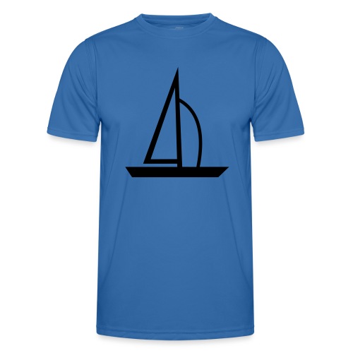 Segelboot - Männer Funktions-T-Shirt