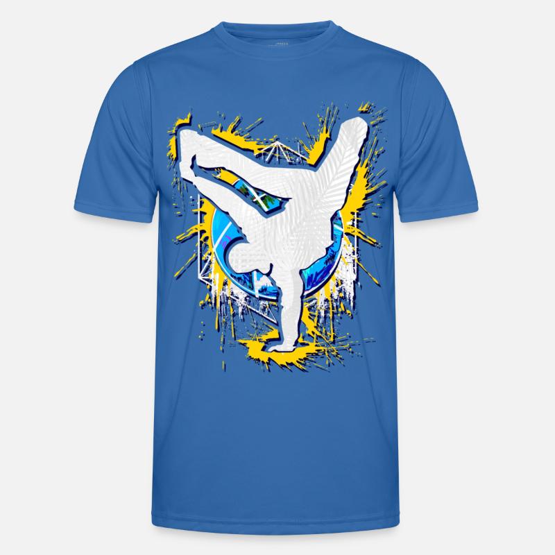 Breakdance - Breakdancer - Breakdancing - BBoy - Men's Functional T-Shirt - royal blue