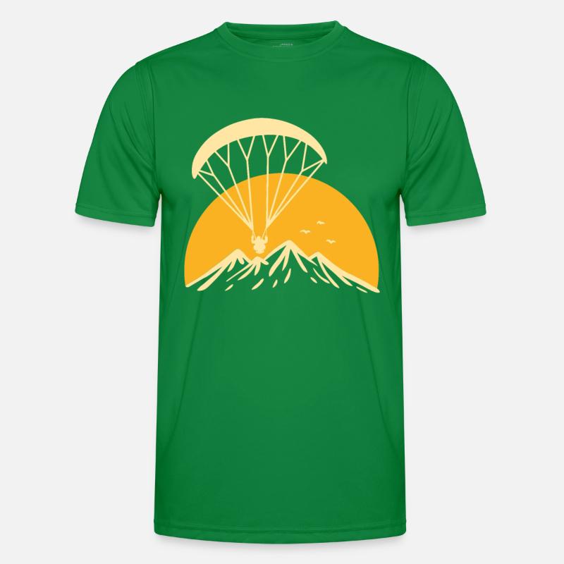 Paramotoring Retro Men's Functional T-Shirt