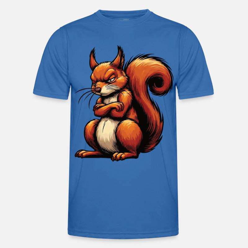 Eichhörnchen Eichhorn Eichhörnchenliebhaber Nager Männer Funktions-T-Shirt