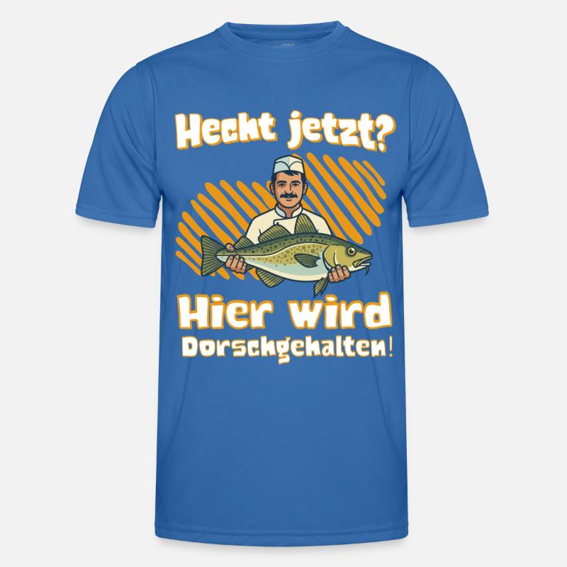 Pike now? This is where cod is kept! Men's Functional T-Shirt