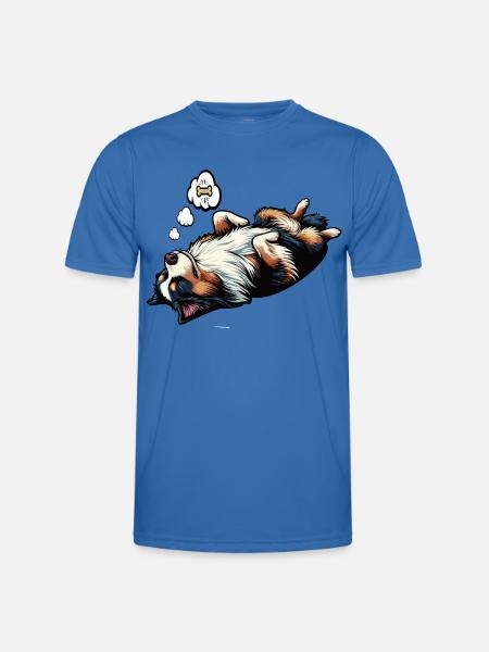 Australian Shepherd Aussie Aussie Owners Aussies - Men's Functional T-Shirt - royal blue