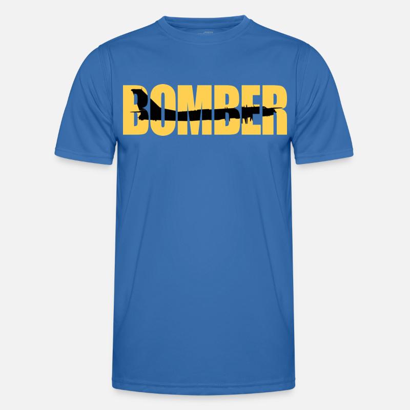 Bomber Tu-95 - Männer Funktions-T-Shirt - Königsblau