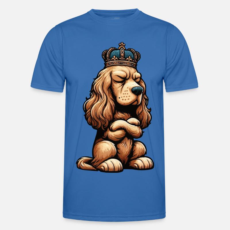 Cocker Spaniel Cockerhund Cocker Spaniel Besitzer - Männer Funktions-T-Shirt - Königsblau