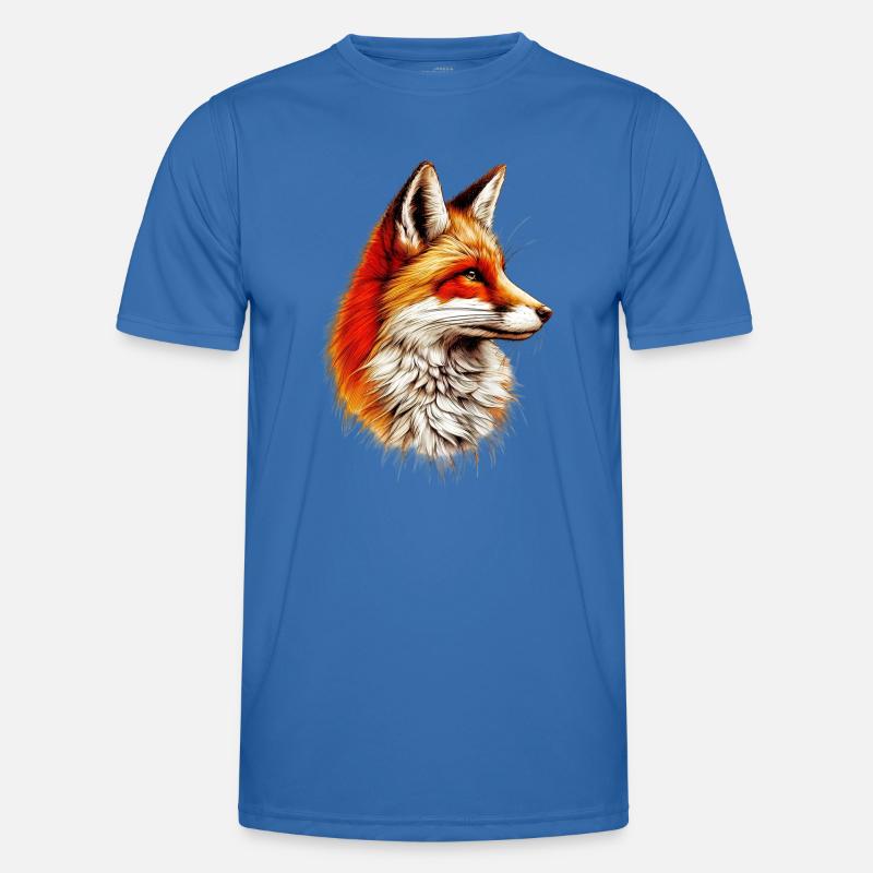 Ræv - Funktionsshirt til herrer - kongeblå