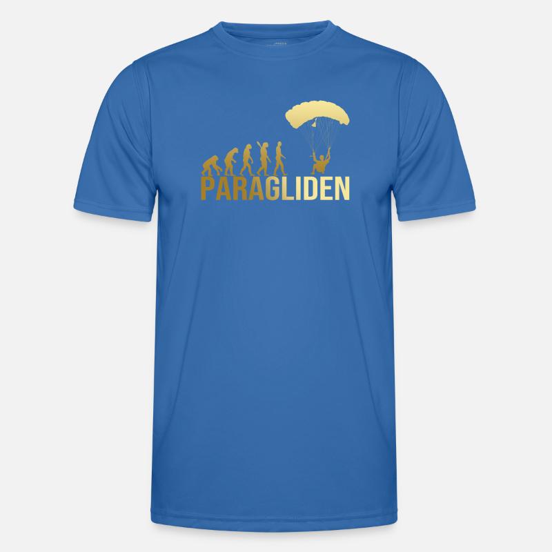 Evolution Paragliden Männer Funktions-T-Shirt
