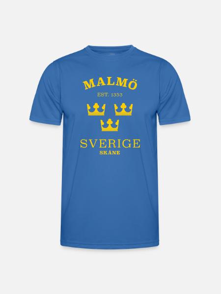 Malmö Sverige Sweden Schweden - Men's Functional T-Shirt - royal blue
