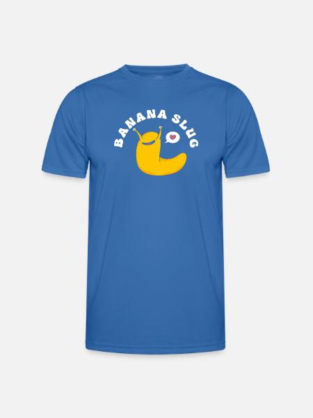 escargot banane - T-shirt sport Homme - bleu roi