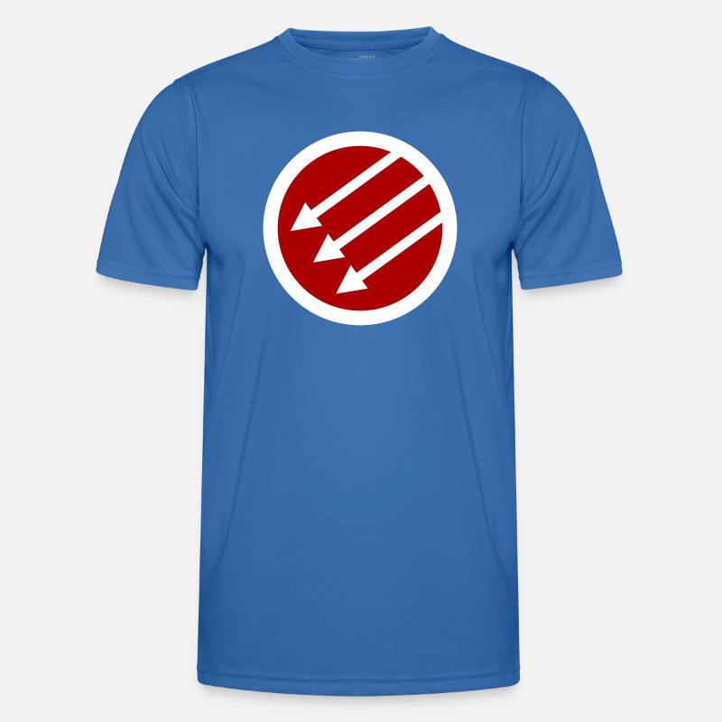 Iron Front / Eiserne Front / Järnfronten - Men's Functional T-Shirt - royal blue
